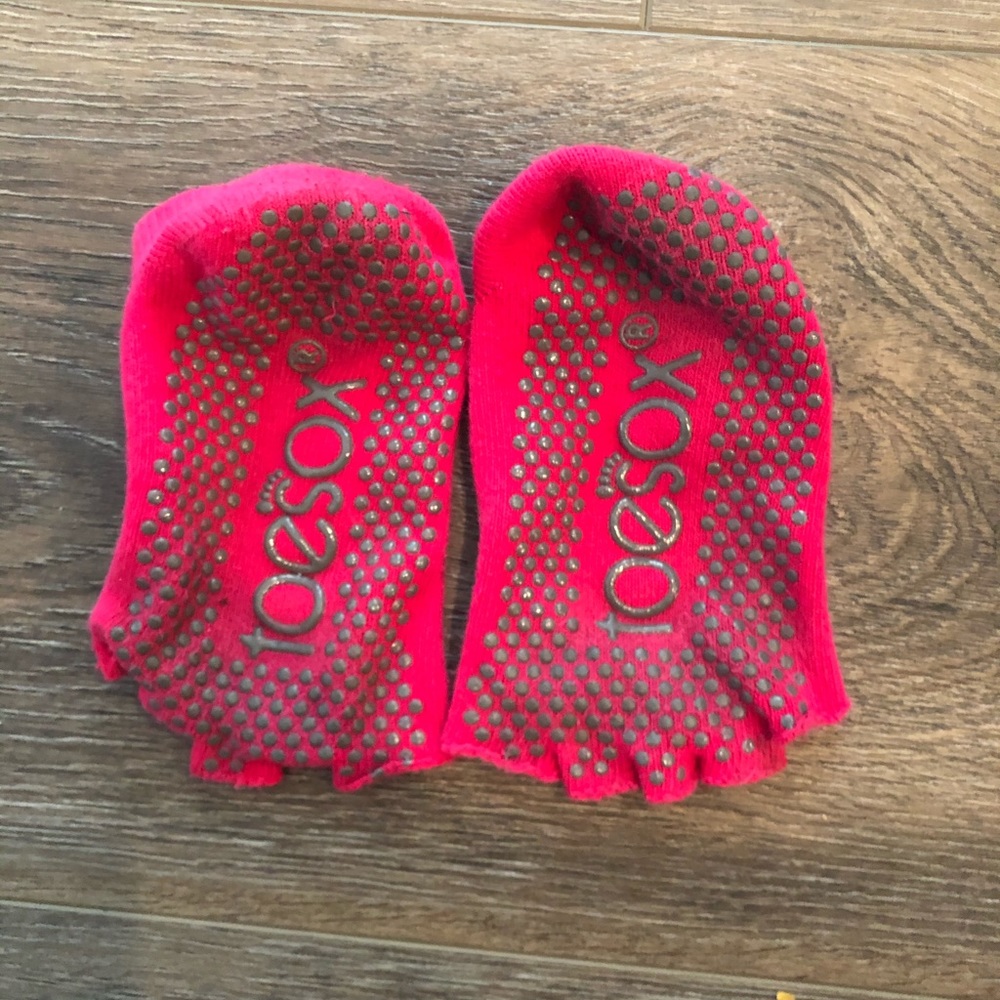 Toe Soxs- Small - Pink